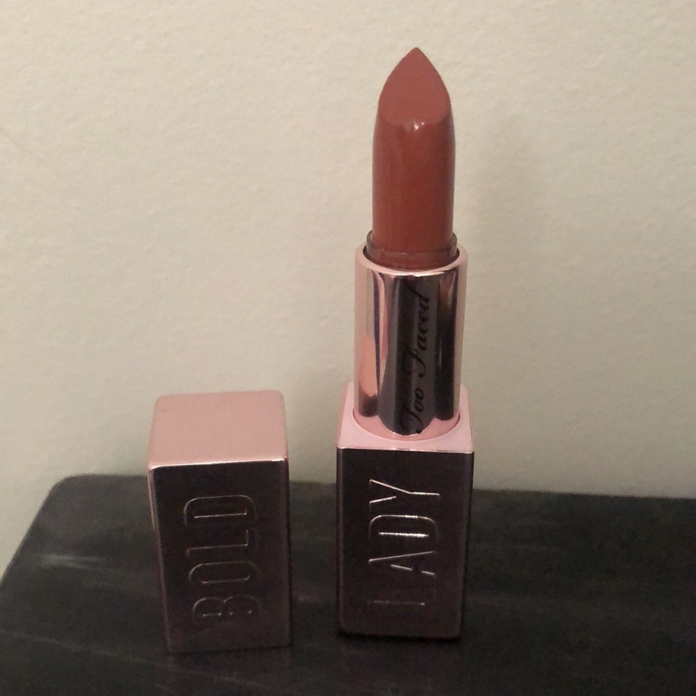 TOO FACED LADY BOLD CREAM LIPSTICK (New but opened from box)